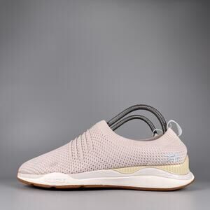 Kuru Stride Womens Size 8.5 White Athletic Walking Slip On Shoes Casual Sneakers